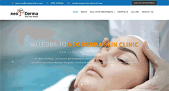 Desktop Screenshot of neodermaskinclinic.com